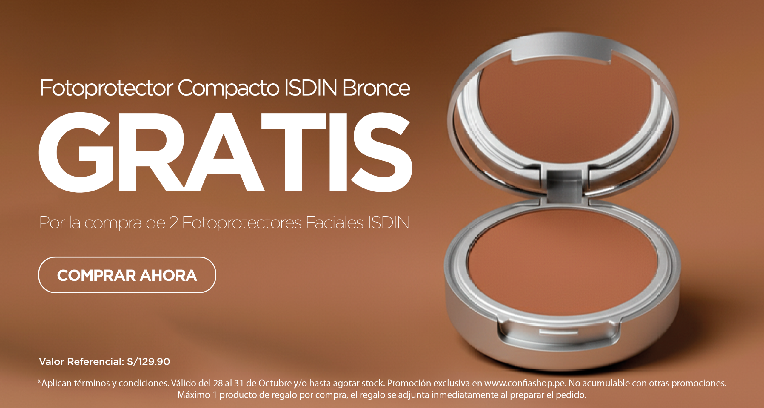 Banner ISDIN Fotoprotección